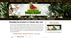 Desktop Screenshot of nsbfarmersmarket.com